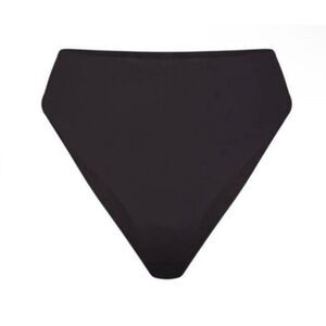Skims Mid Coverage Swim Bottoms. Brand new with tags. Color Onyx. Size small